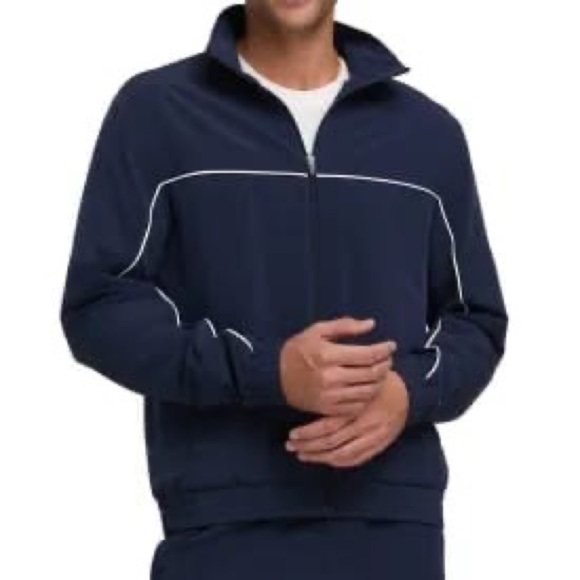 Reebok Men's Dark Blue Windbreaker Jacket - Picture 1 of 11